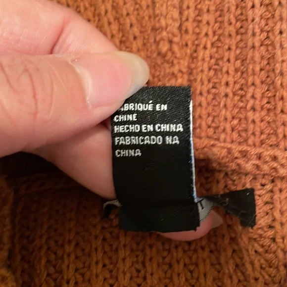 Women's Lace-Up Knit Sweater - Picture 3 of 6